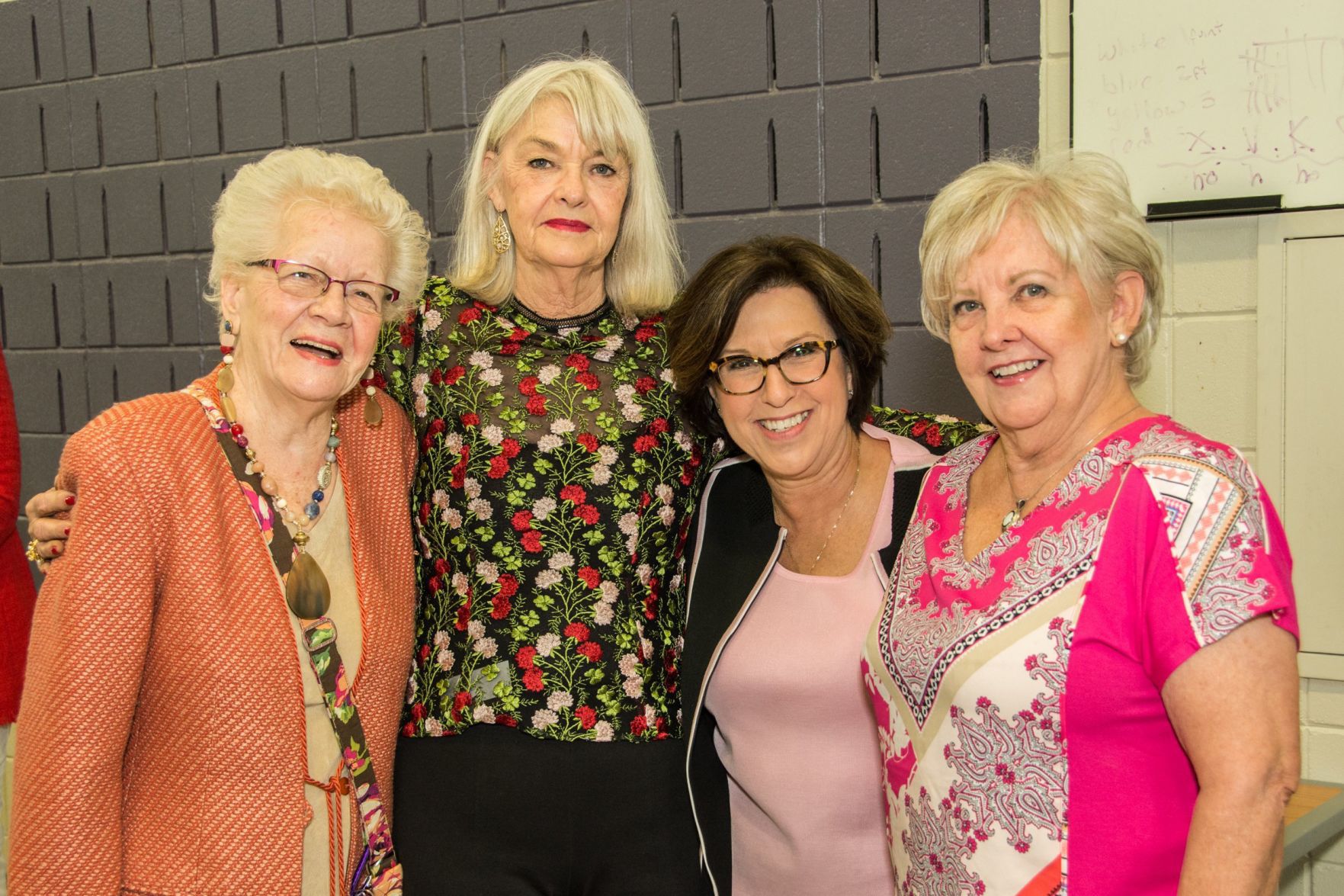 Sylvia Schulte, Linda Estell, Amye Carrigan, Judy Alferman